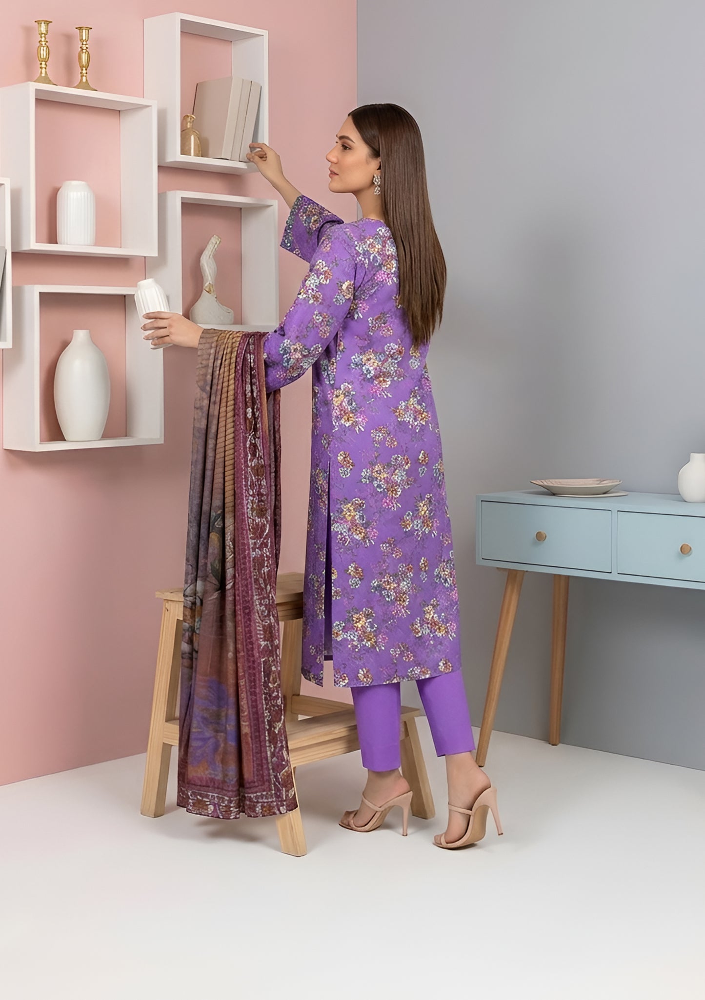 Gull e Zahra 3Pcs DE-LA42-P30408
