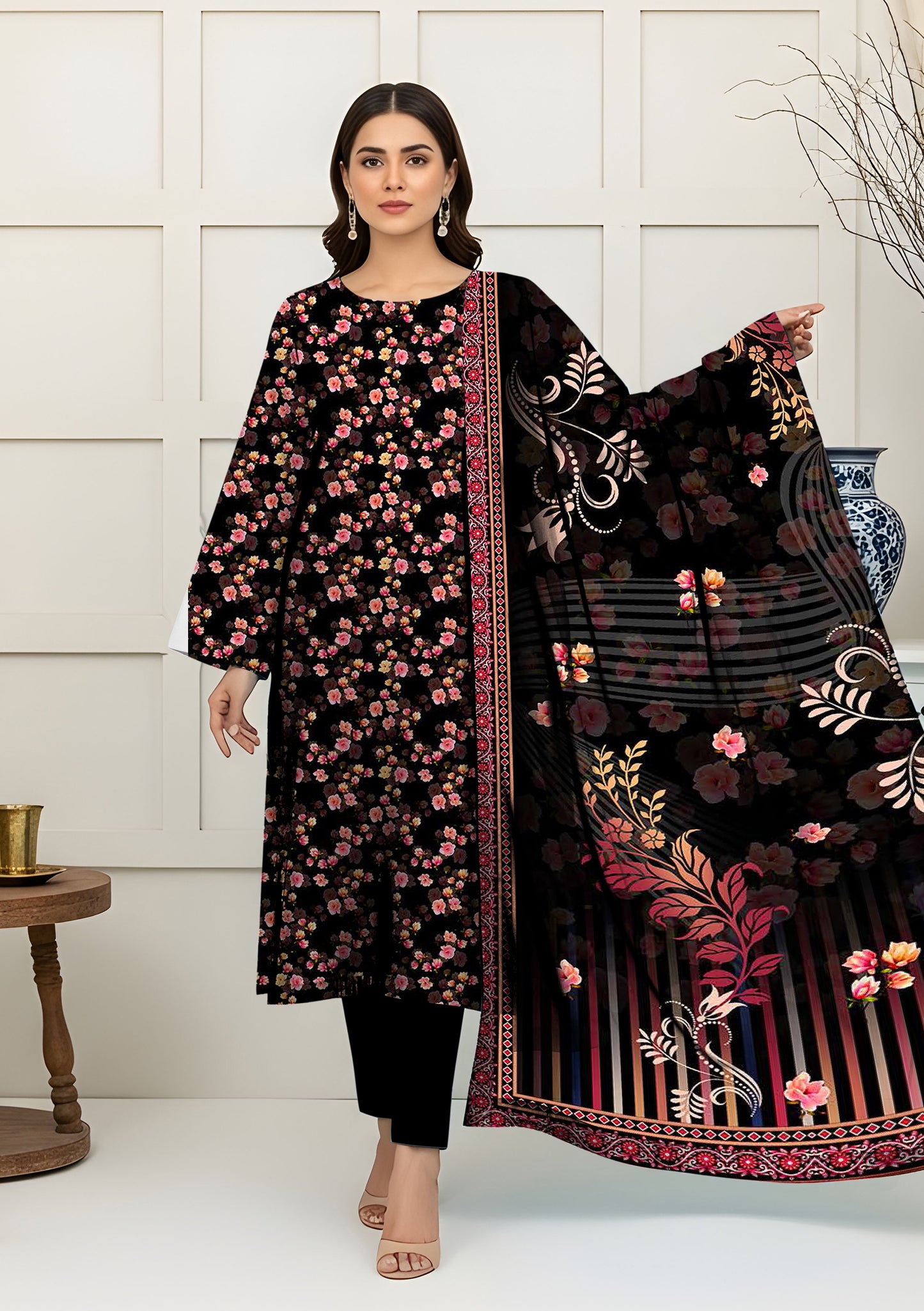 Gulbahar 3Pcs DE-LA43-P30418