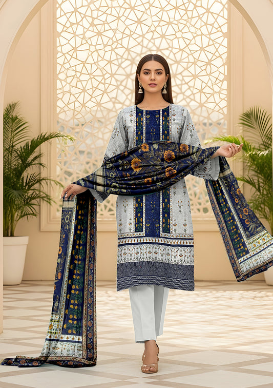 Noor Jahan 3Pcs De-LA35-P30338