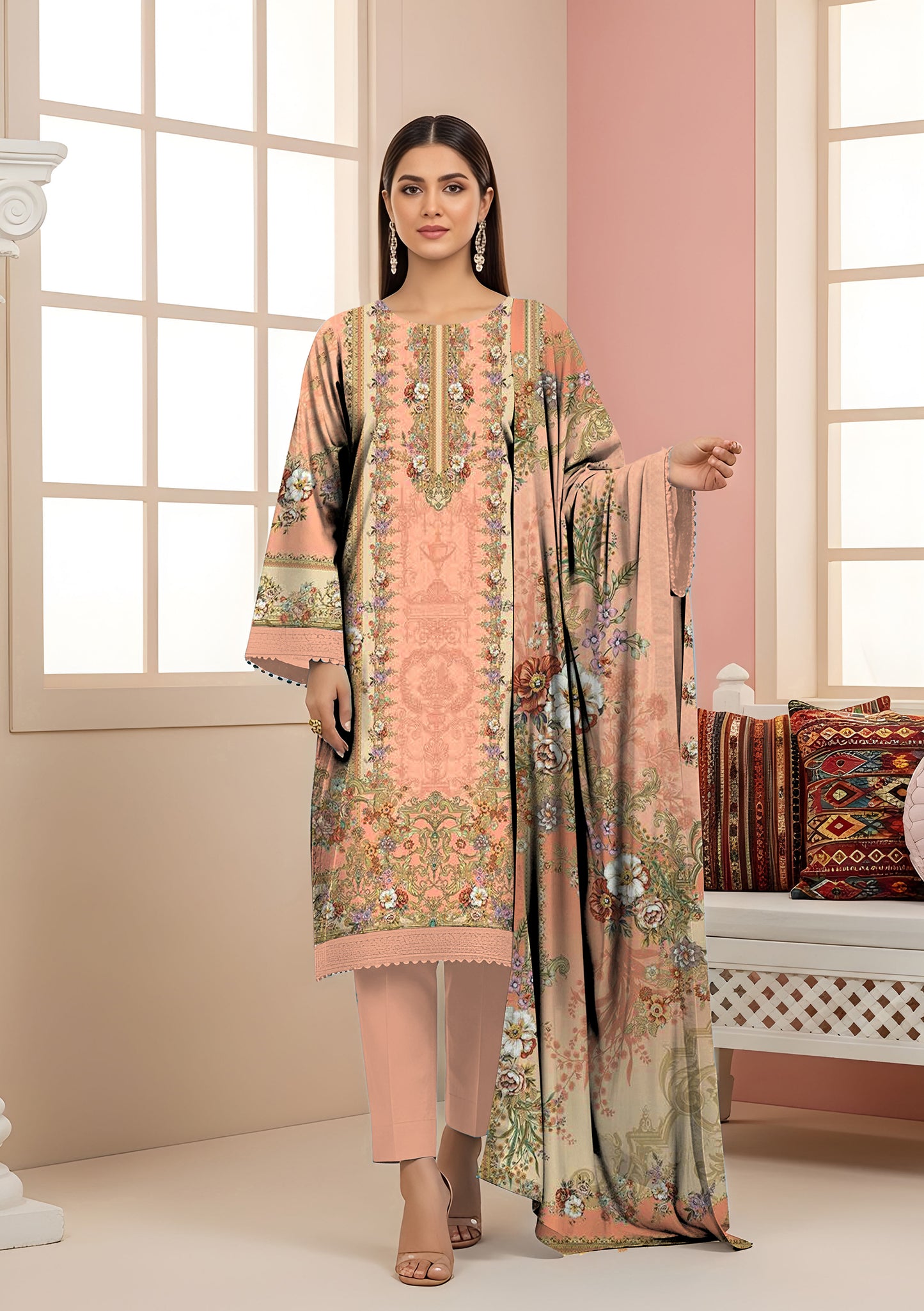 Sapna 3Pcs DE-LA45-P30439