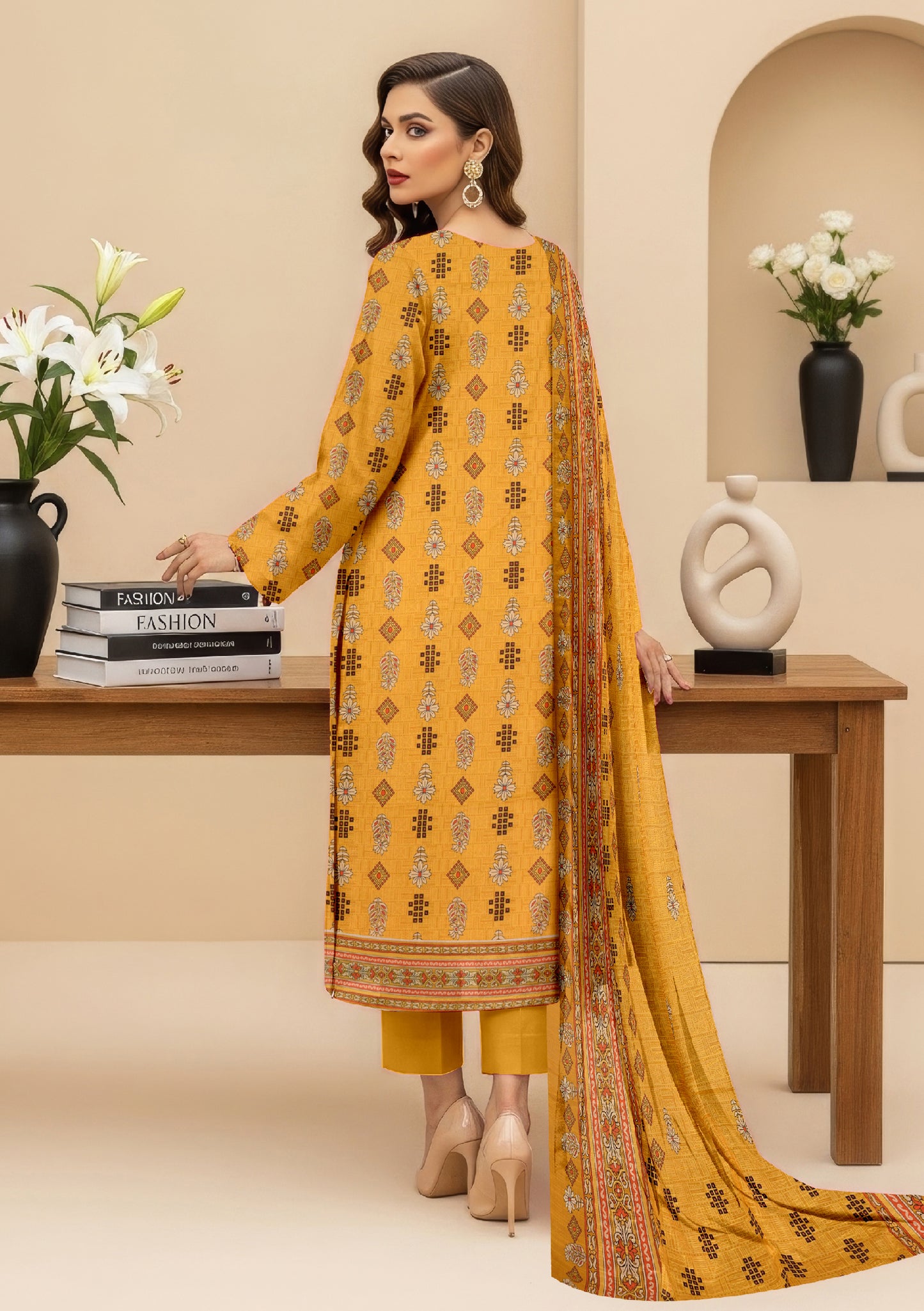 Gul Badan 3Pcs De-LA34-P30329