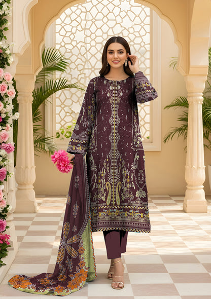 Noor Jahan 3Pcs De-LA35-P30339