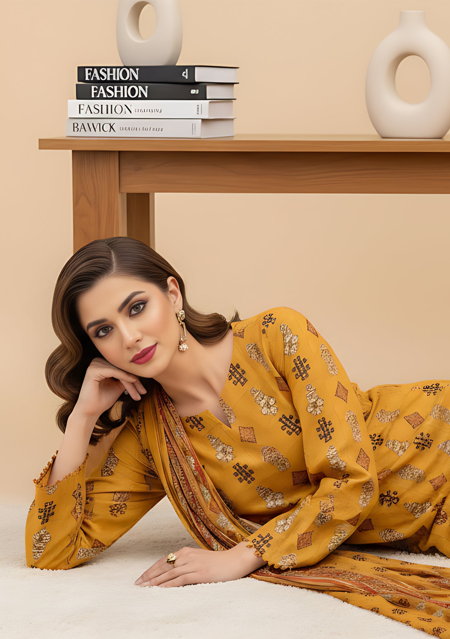 Gul Badan 3Pcs De-LA34-P30329