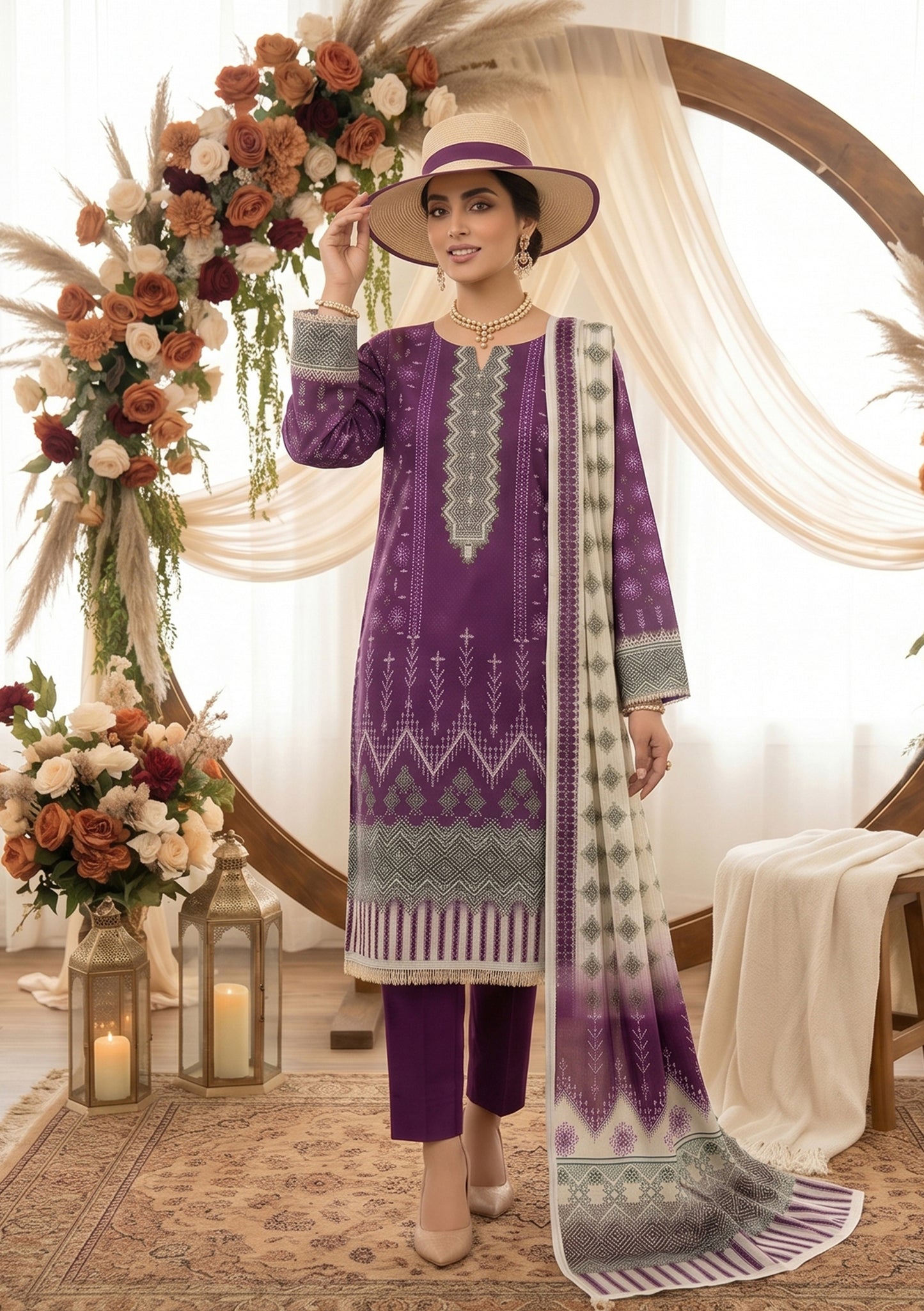 Zulaykha 3Pcs DE-LA67-P30659