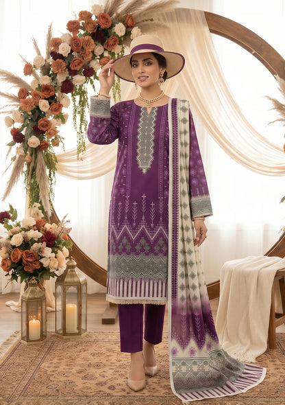 Zulaykha 3Pcs DE-LA67-P30659