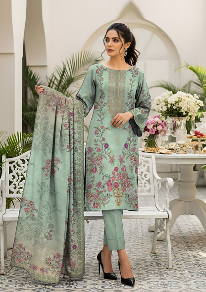 BinNoor Fab Khaddar 3Pcs De-KH31-P30300