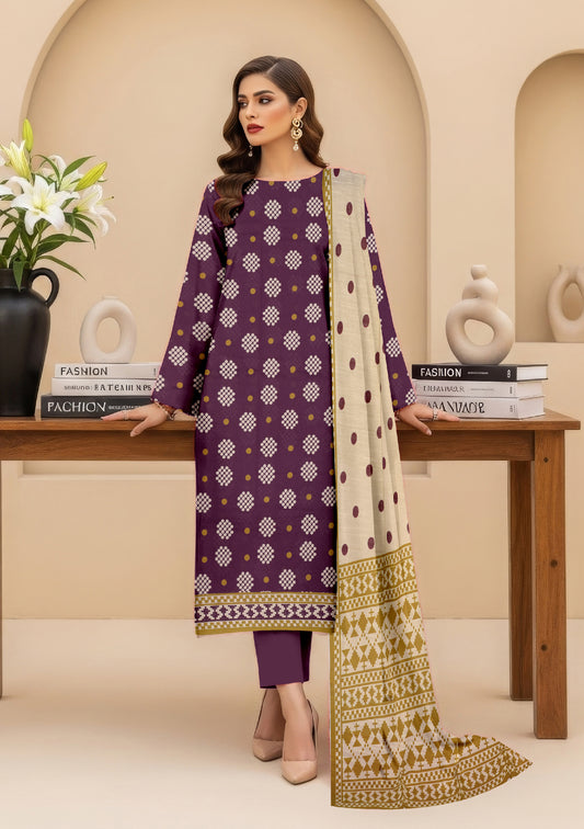 Gul Badan 3Pcs De-LA34-P30330