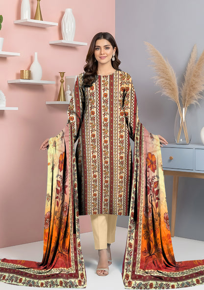 Gull e Zahra 3Pcs DE-LA42-P30410