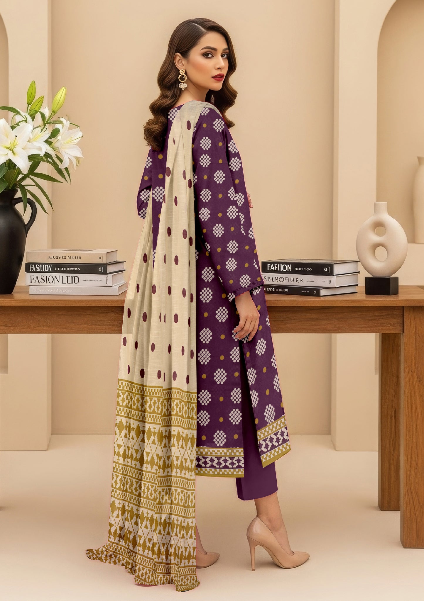 Gul Badan 3Pcs De-LA34-P30330