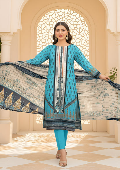 Noor Jahan 3Pcs De-LA35-P30340