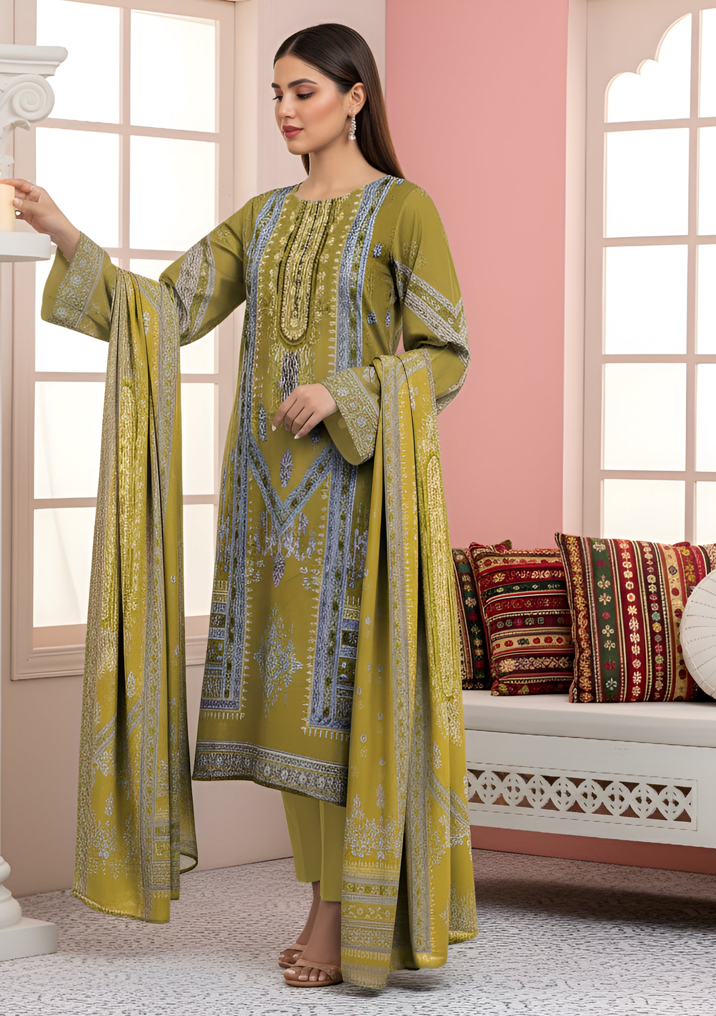 Sapna 3Pcs DE-LA45-P30441