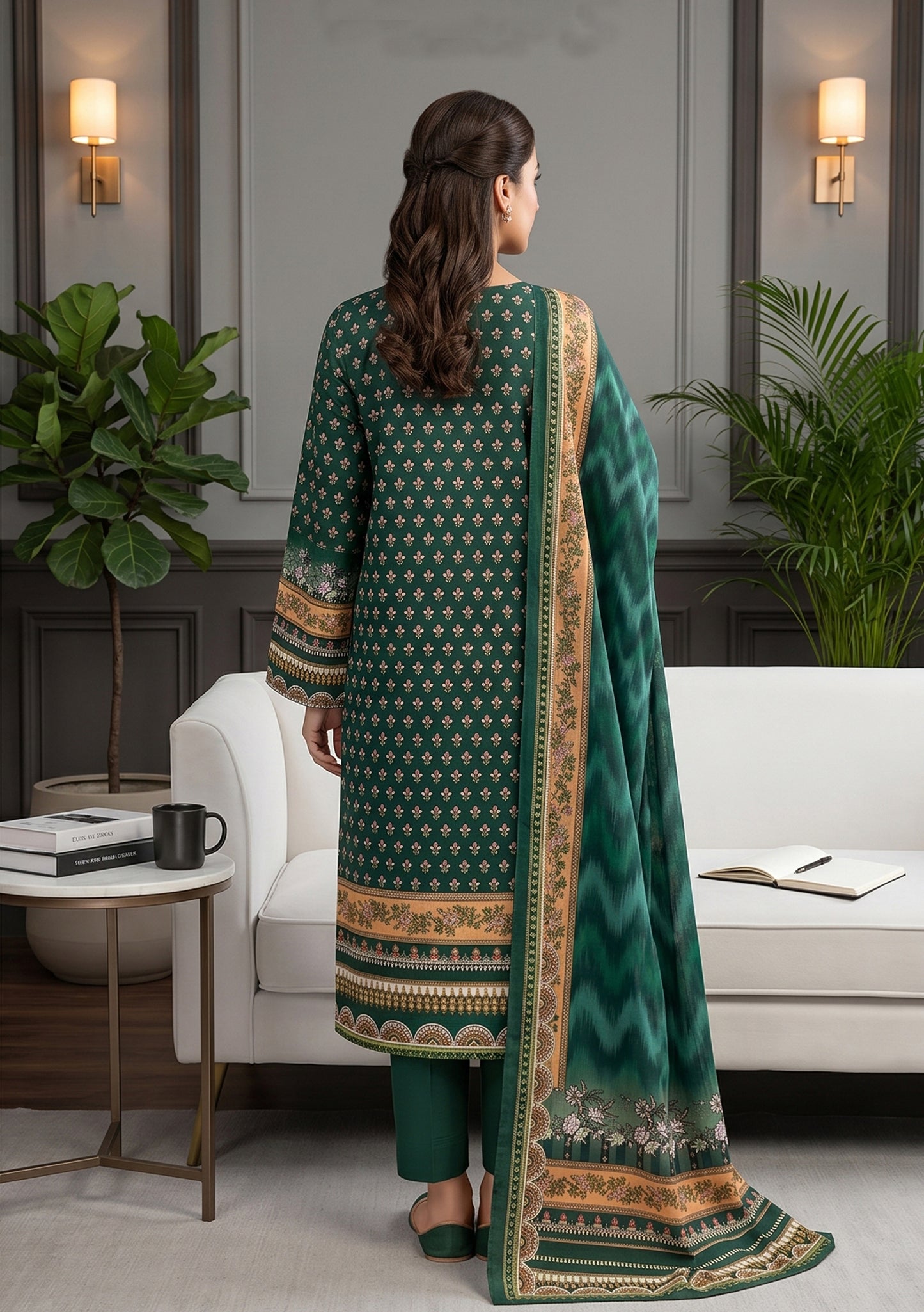 Noor 3Pcs DE-LA68-P30671