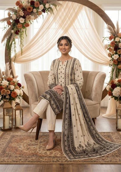 Zulaykha 3Pcs DE-LA67-P30661