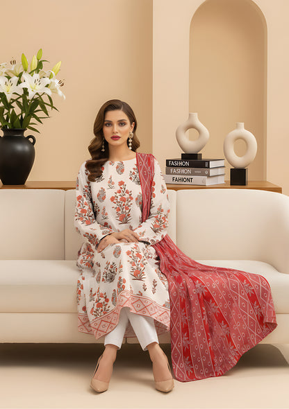 Gul Badan 3Pcs De-LA34-P30331