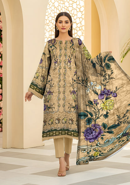 Noor Jahan 3Pcs De-LA35-P30341