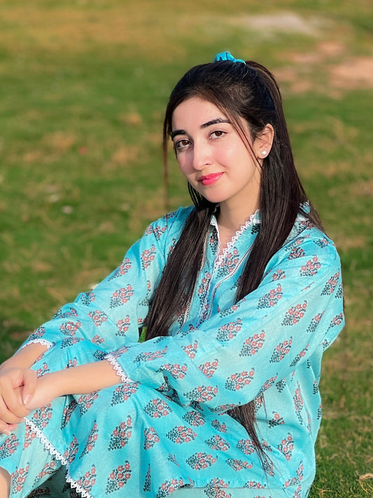 BinNoor Fab Lawn Stitched 2Pcs DE-LA06-P2-S050