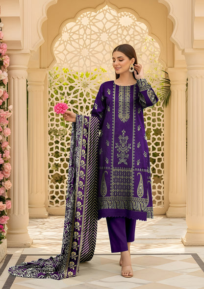 Noor Jahan 3Pcs De-LA35-P30342