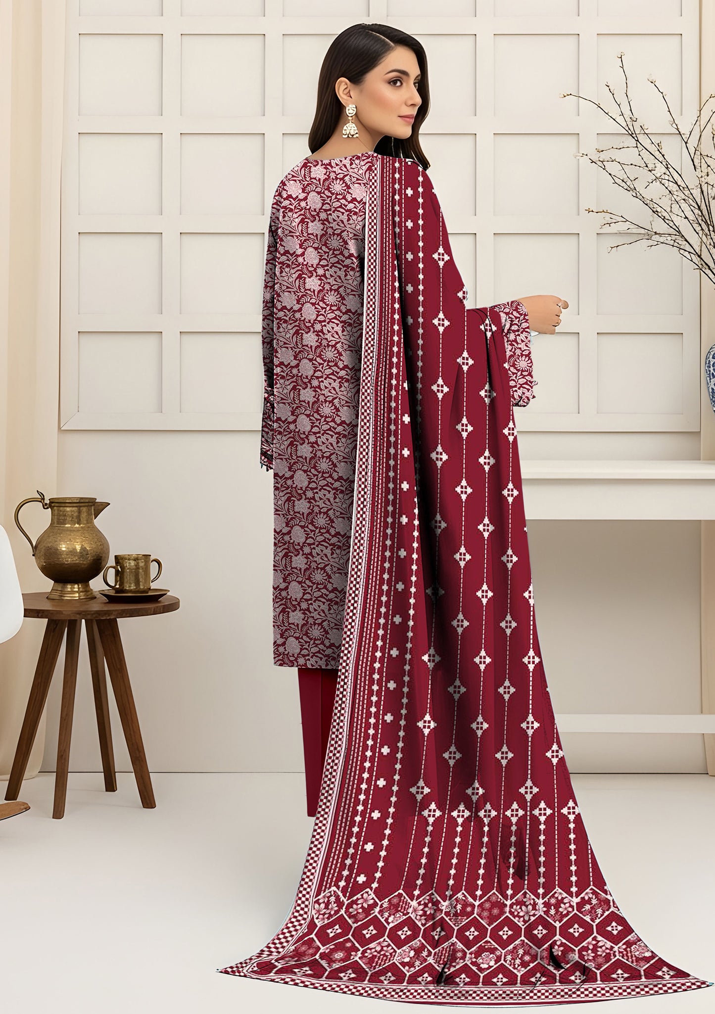 Gulbahar 3Pcs DE-LA43-P30422