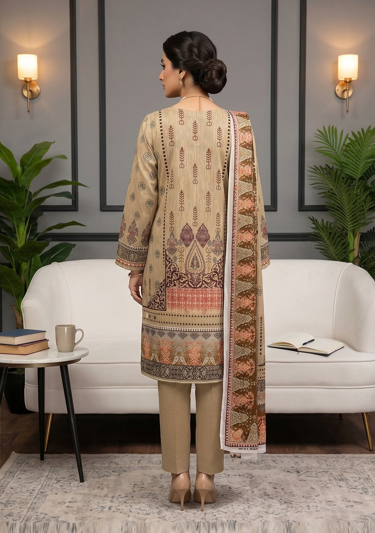 Noor 3Pcs DE-LA68-P30672