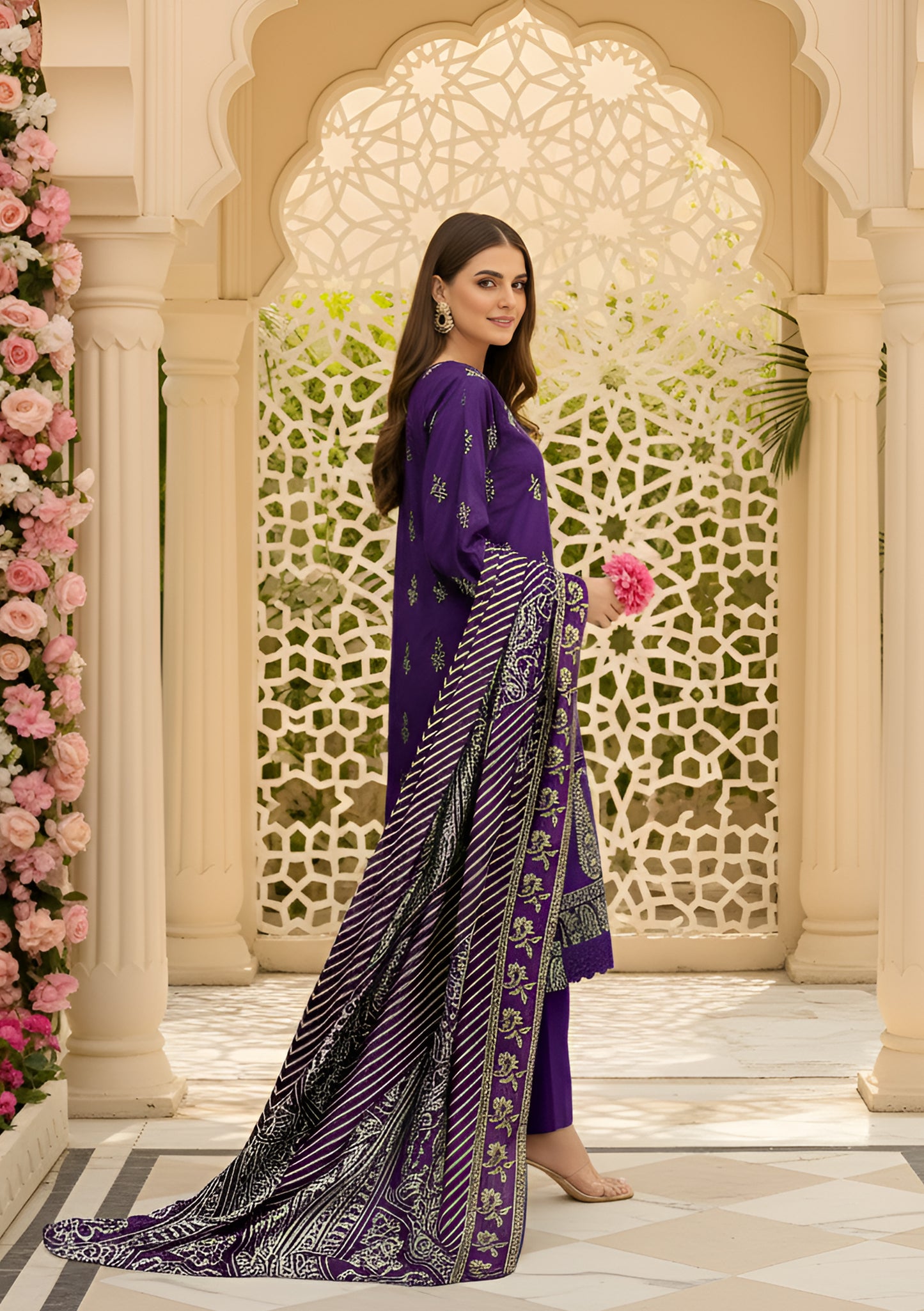 Noor Jahan 3Pcs De-LA35-P30342