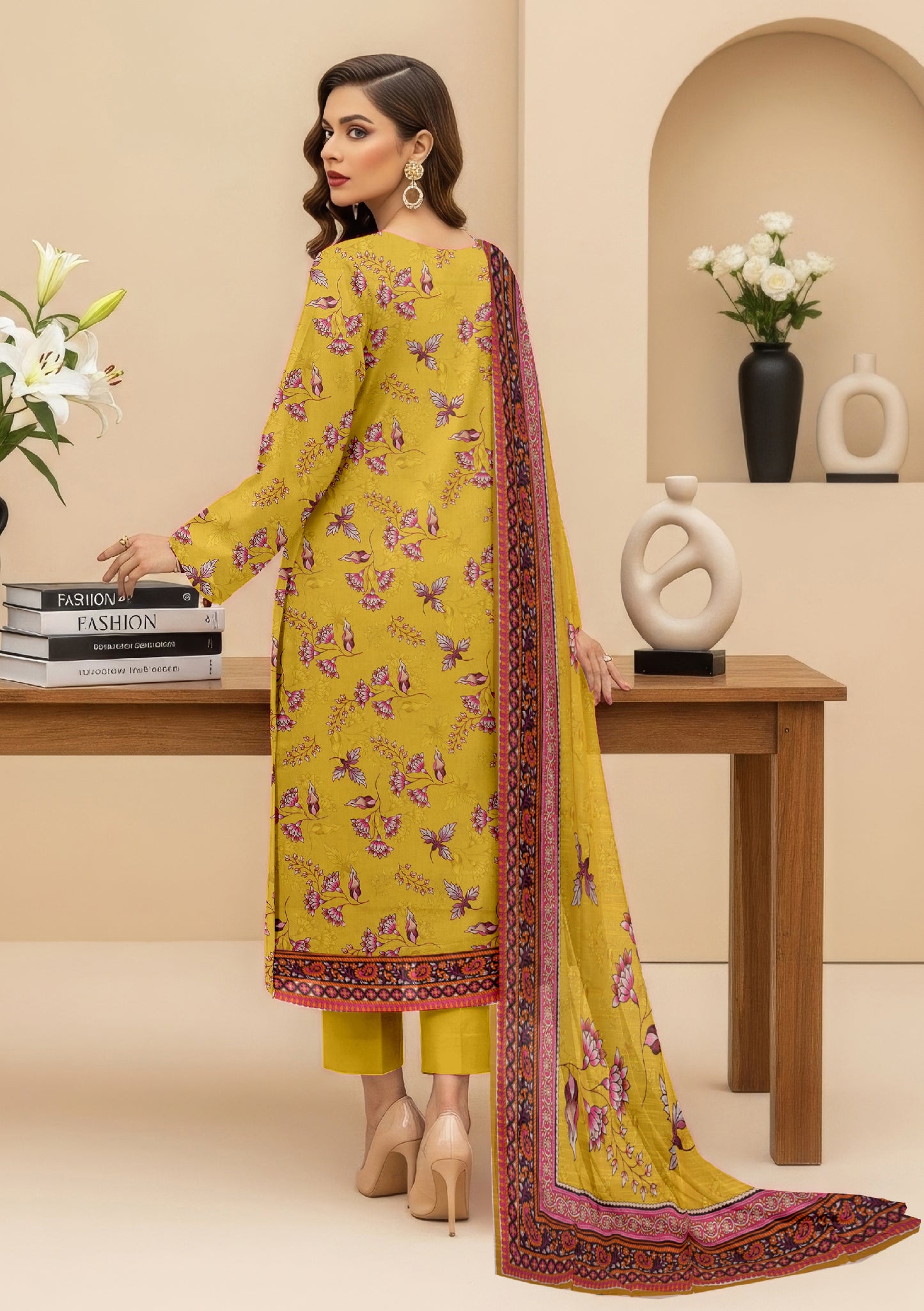 Gul Badan 3Pcs De-LA34-P30332