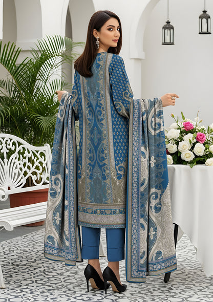 BinNoor Fab Khaddar 3Pcs De-KH31-P30302