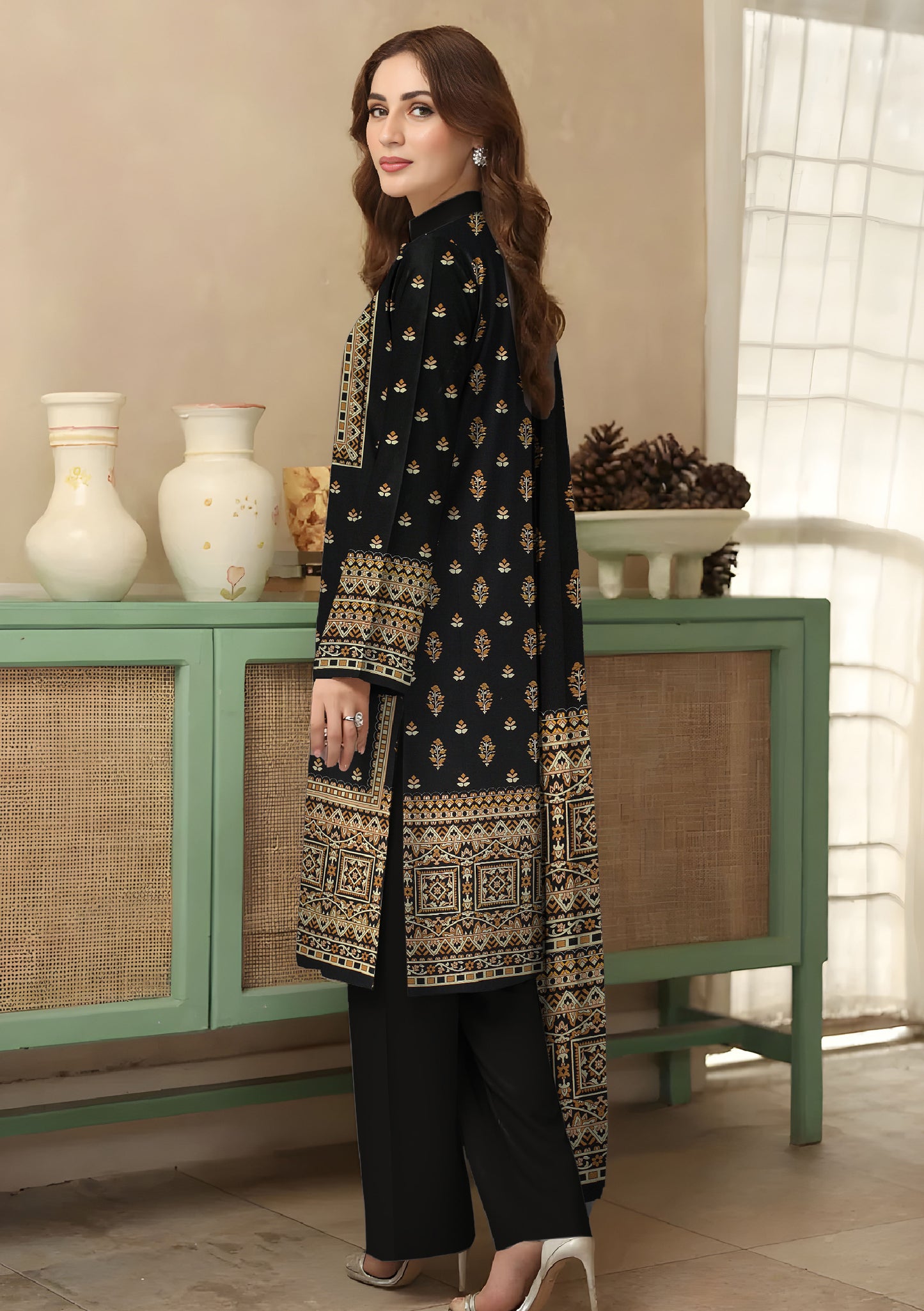 BinNoor Fab Linen Bana Dora 3pcs De-BL26-P30246