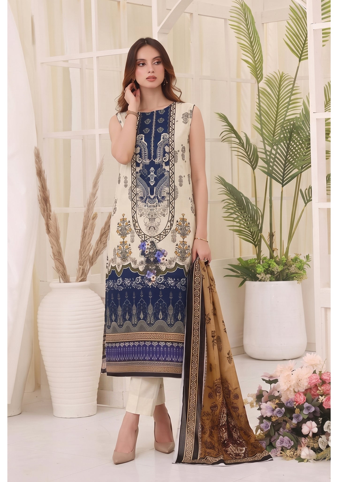 Laraib 3Pcs DE-LA72-P30708