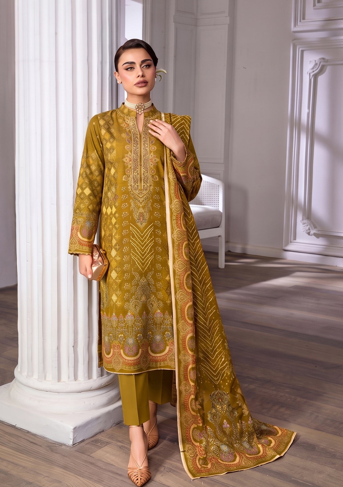 Ghazal 3Pcs DE-SH78-P30765