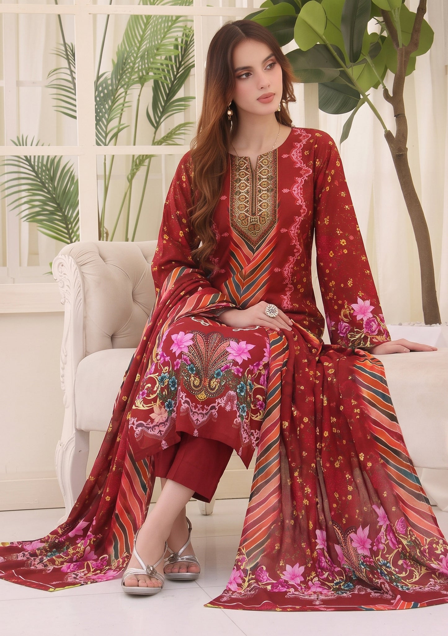 Laraib 3Pcs DE-LA72-P30709