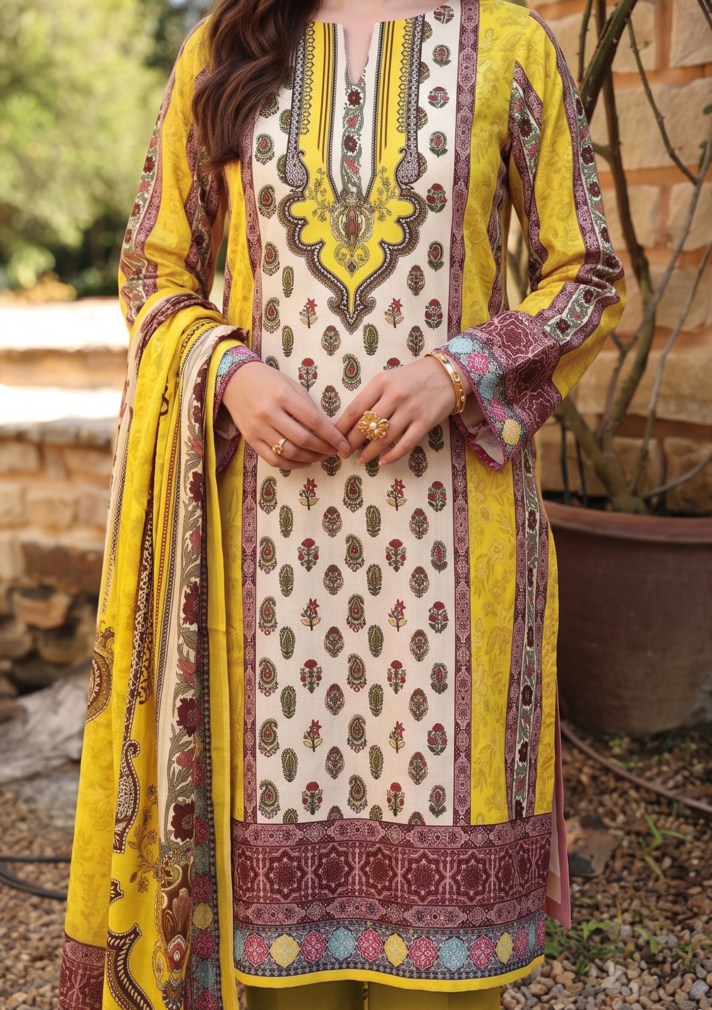 Afsana 3Pcs DE-LA73-P30721
