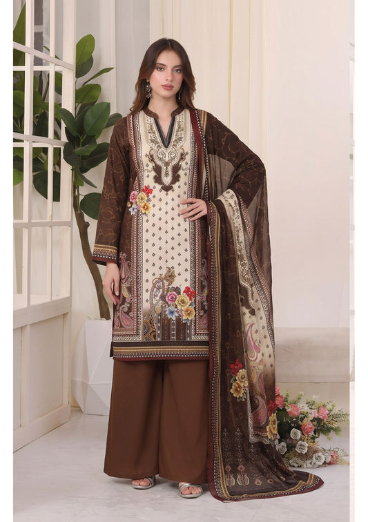 Laraib 3Pcs DE-LA72-P30711