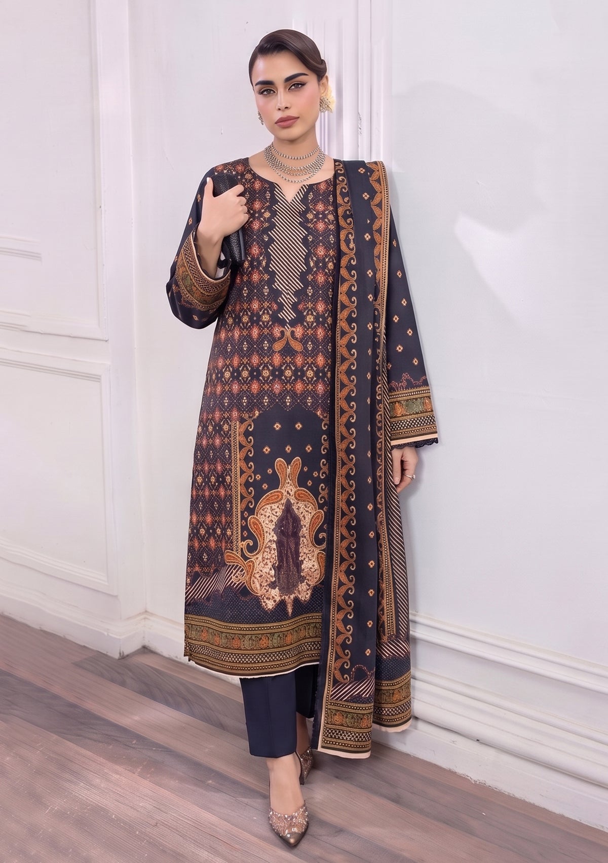Ghazal 3Pcs DE-SH78-P30771