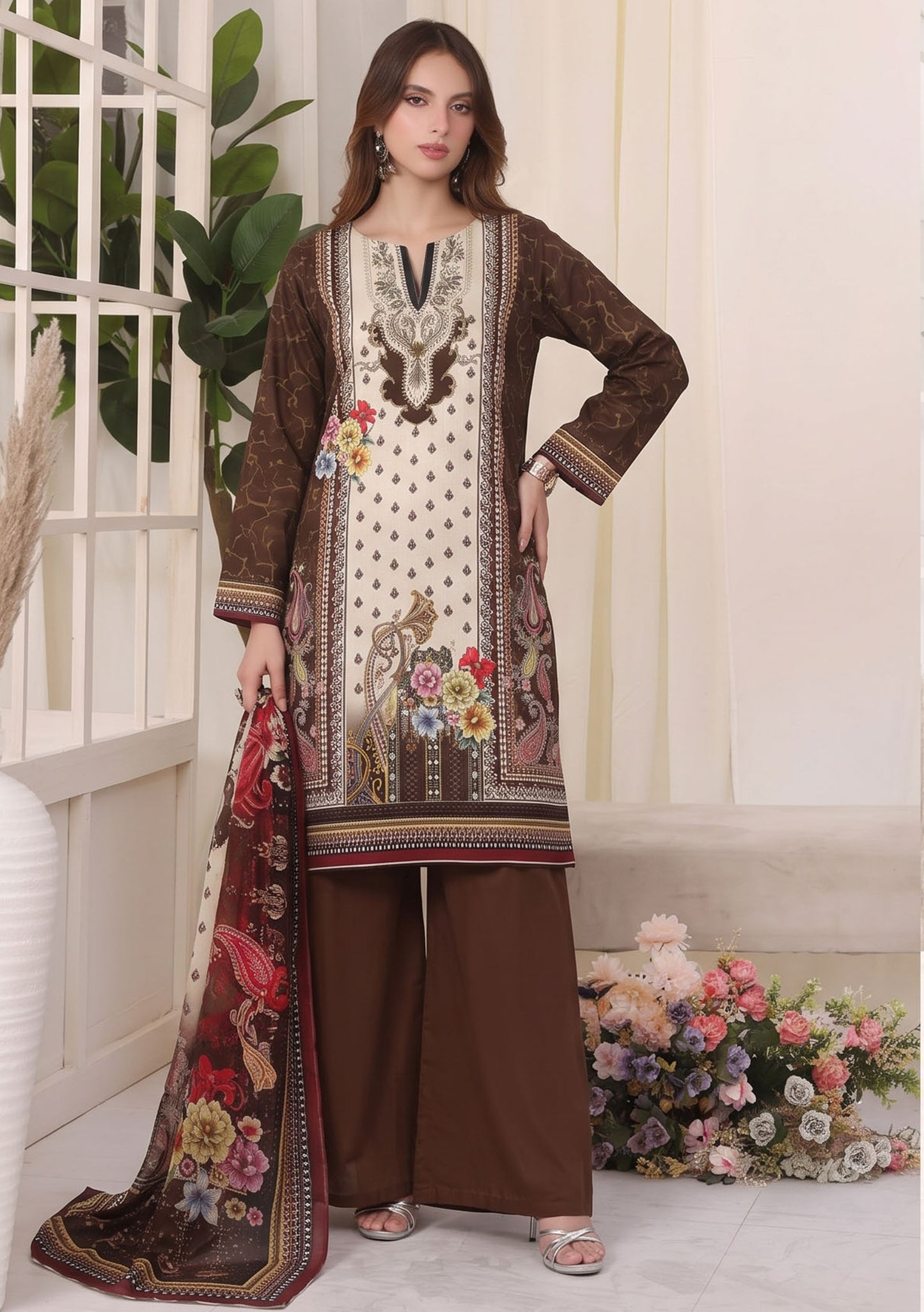 Laraib 3Pcs DE-LA72-P30711