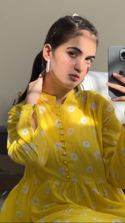 BinNoor Fab Lawn Stitched Maxi DE-LA05-P2-S042