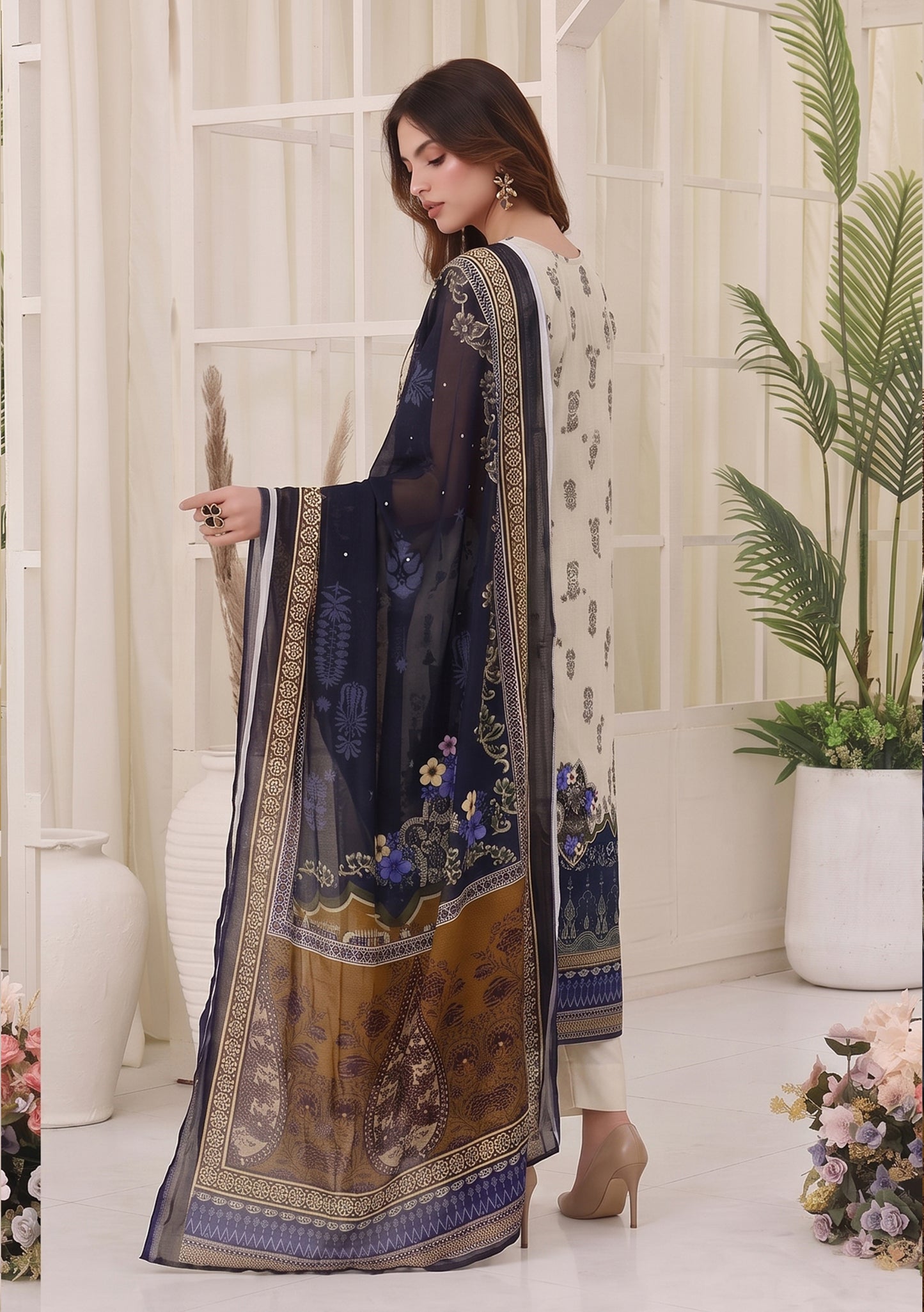 Laraib 3Pcs DE-LA72-P30708
