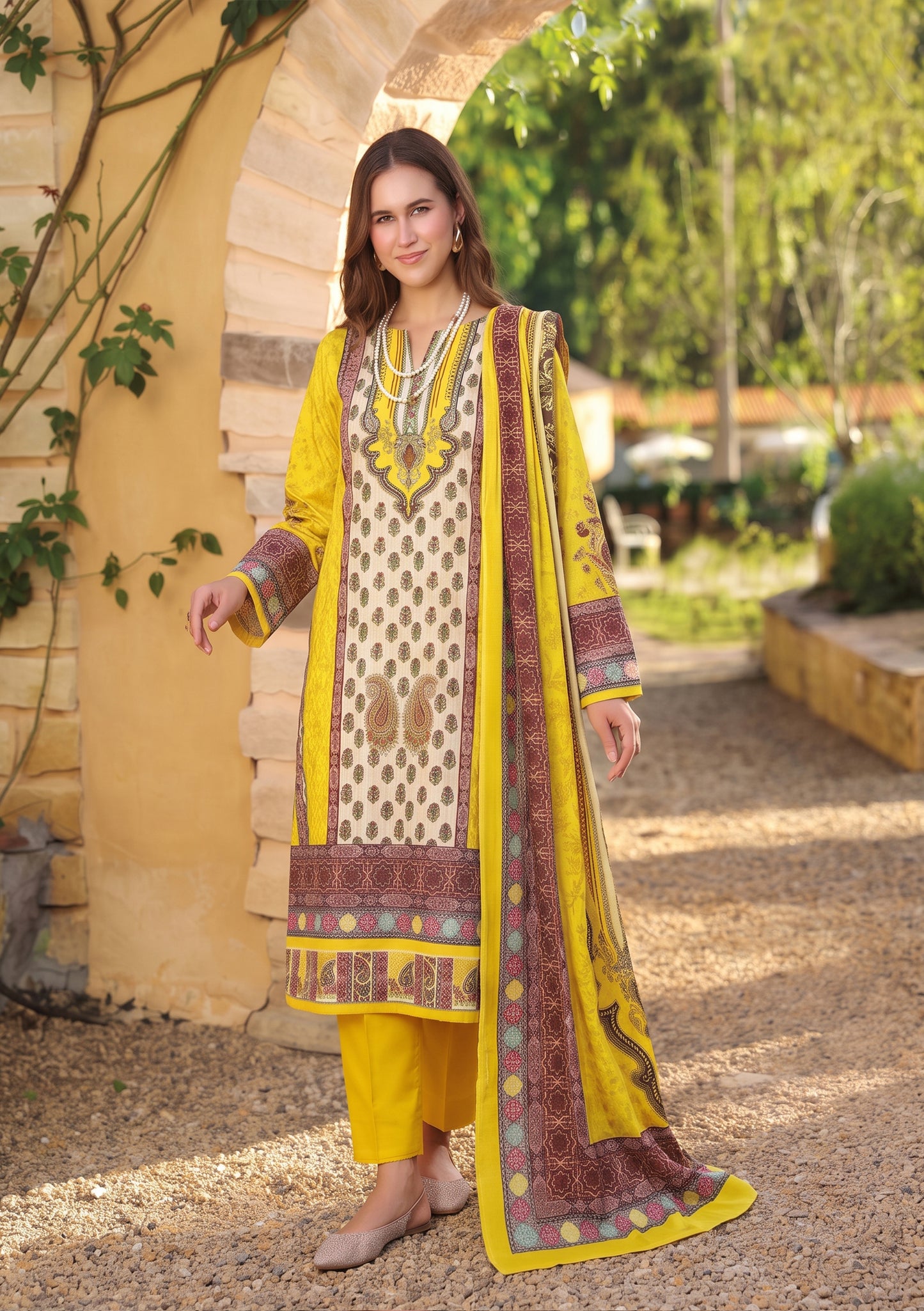 Afsana 3Pcs DE-LA73-P30721