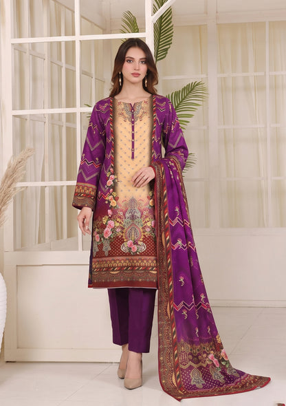 Laraib 3Pcs DE-LA72-P30712