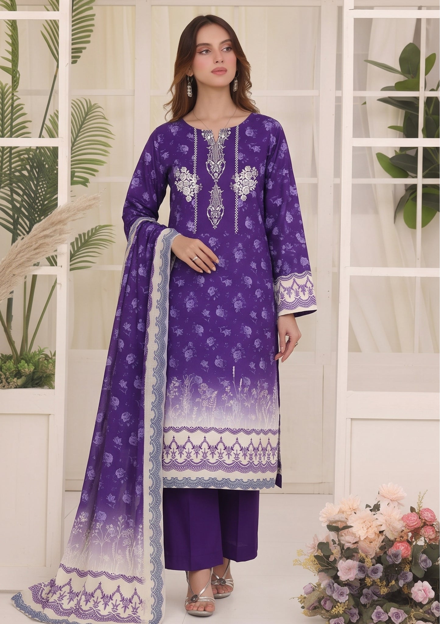 Laraib 3Pcs DE-LA72-P30706