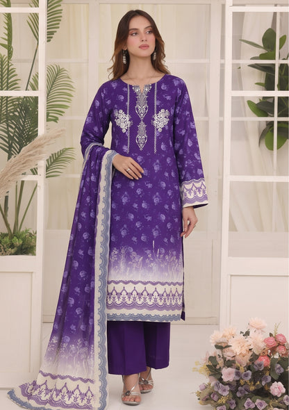 Laraib 3Pcs DE-LA72-P30706