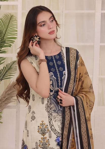 Laraib 3Pcs DE-LA72-P30708
